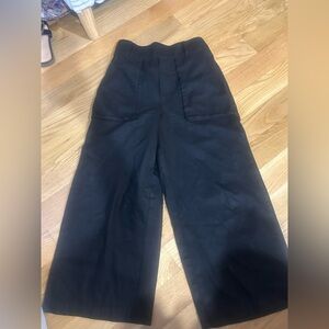 Wide Leg Black Pants